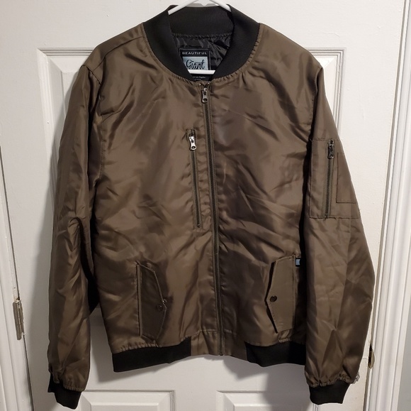 Beautiful Giant Flight BOMBER Jacket - Picture 1 of 3